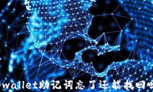 
tpwallet助记词忘了还能找回吗？