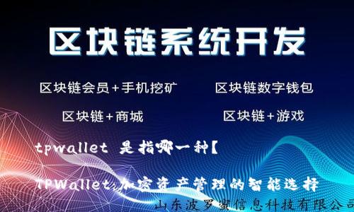 tpwallet 是指哪一种？

TPWallet：加密资产管理的智能选择