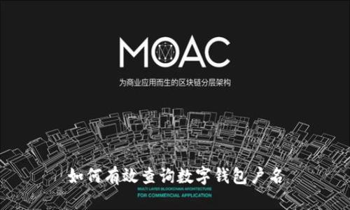 如何有效查询数字钱包户名